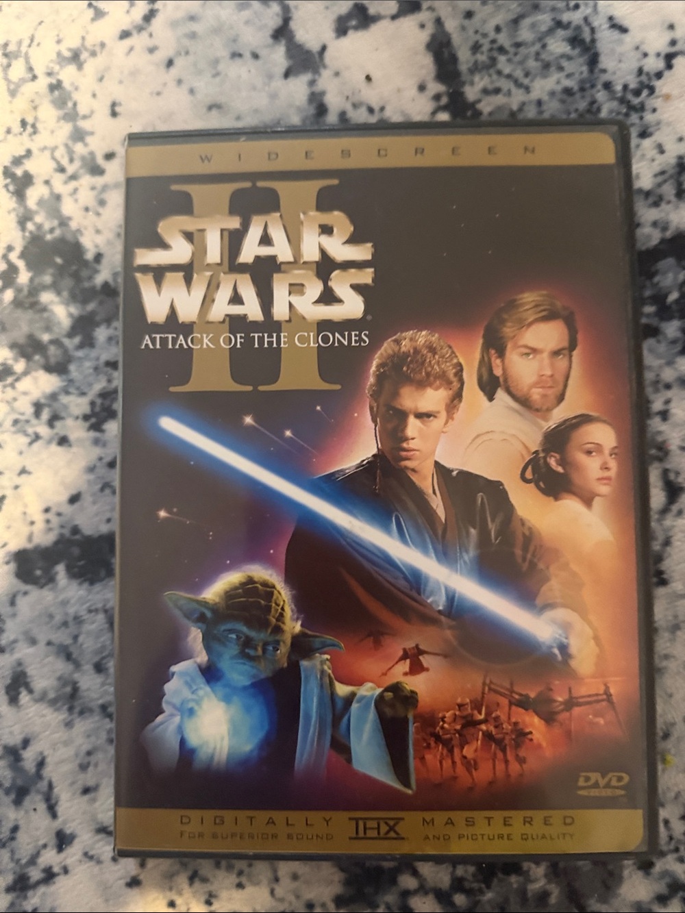 Star Wars Attack of the Clones — Black, Gold,‎ Blue Cover